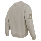 NFL BALTIMORE RAVENS NEUTRAL DROP SHOULDER CREWNECK (TAUPE)