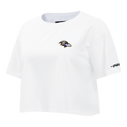 NFL BALTIMORE RAVENS CLASSIC CHENILLE WOMEN'S SHIRT (WHITE)