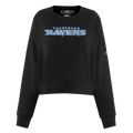 NFL BALTIMORE RAVENS VARSITY BLUES CHANDAIL À COL ROND POUR FEMME (NOIR)