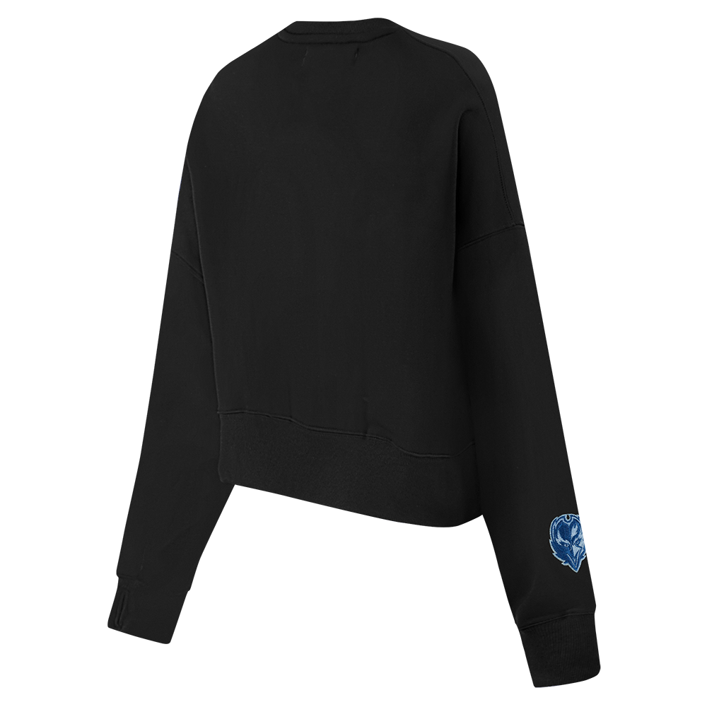 NFL BALTIMORE RAVENS VARSITY BLUES CHANDAIL À COL ROND POUR FEMME (NOIR)