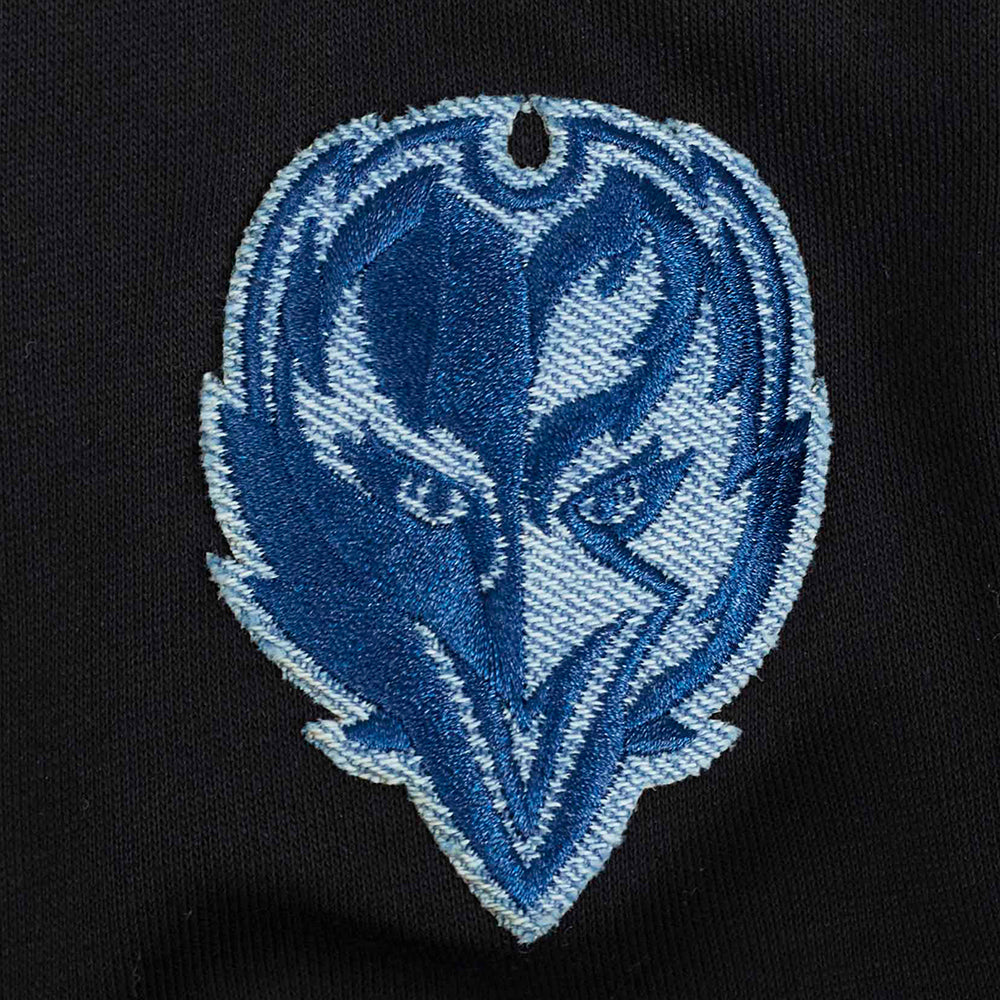 NFL BALTIMORE RAVENS VARSITY BLUES CHANDAIL À COL ROND POUR FEMME (NOIR)