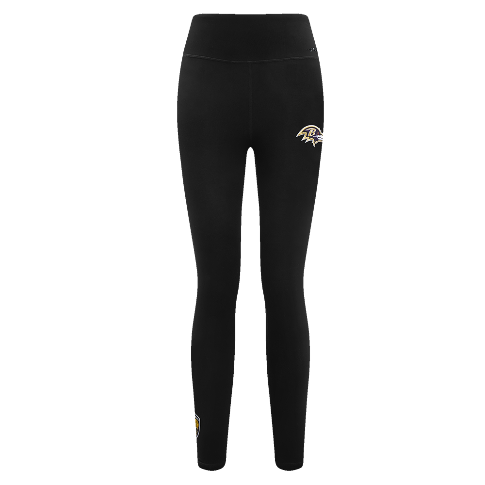 NFL BALTIMORE RAVENS CLASSIC WOMEN'S JERSEY LEGGING (BLACK)
