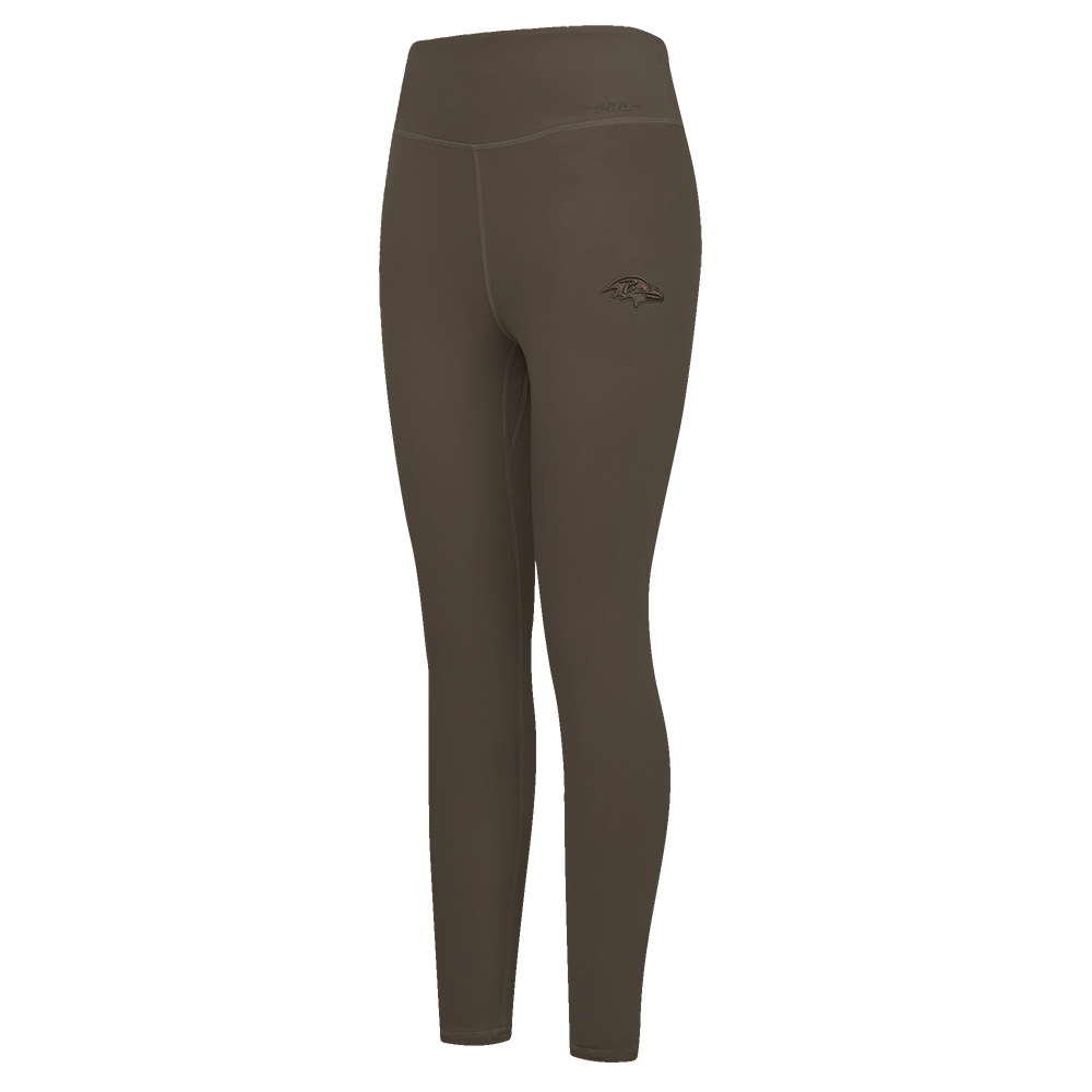 NFL BALTIMORE RAVENS NEUTRAL LEGGING EN JERSEY À TAILLE HAUTE (TAUPE FONCÉ)