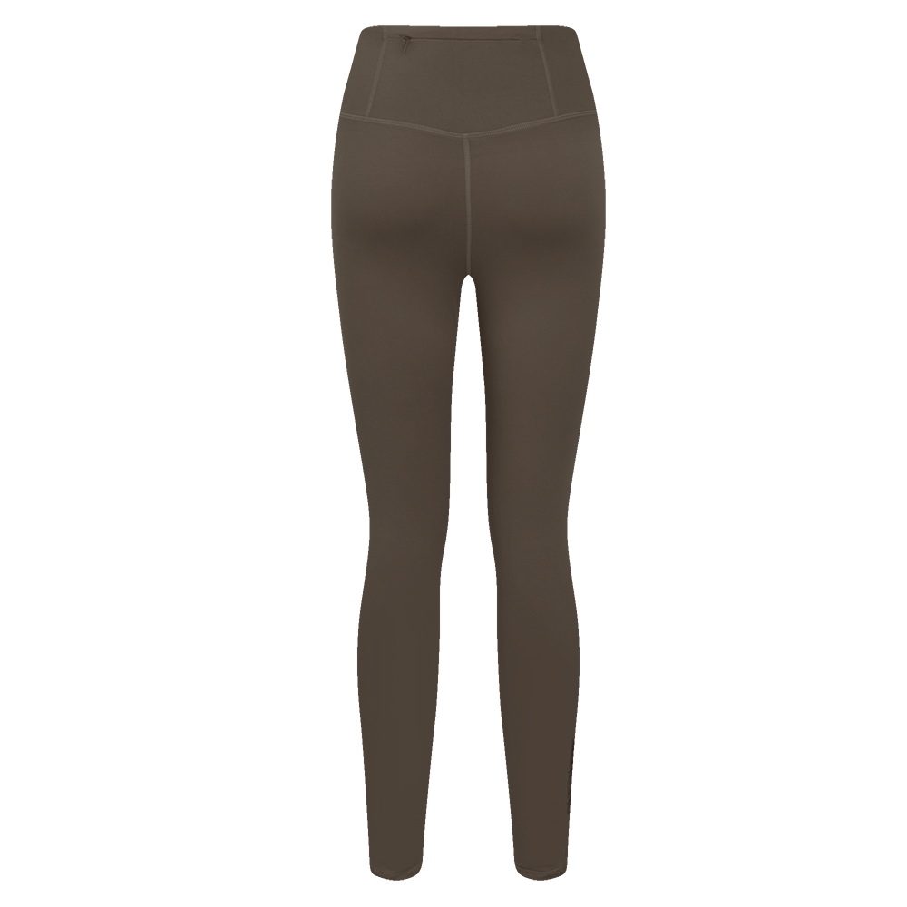 NFL BALTIMORE RAVENS NEUTRAL LEGGING EN JERSEY À TAILLE HAUTE (TAUPE FONCÉ)