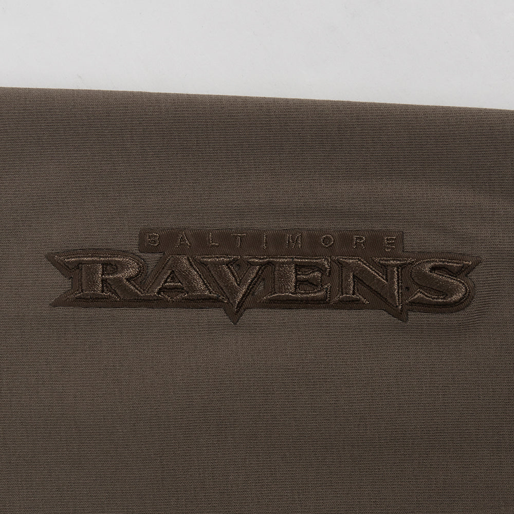 NFL BALTIMORE RAVENS NEUTRAL LEGGING EN JERSEY À TAILLE HAUTE (TAUPE FONCÉ)
