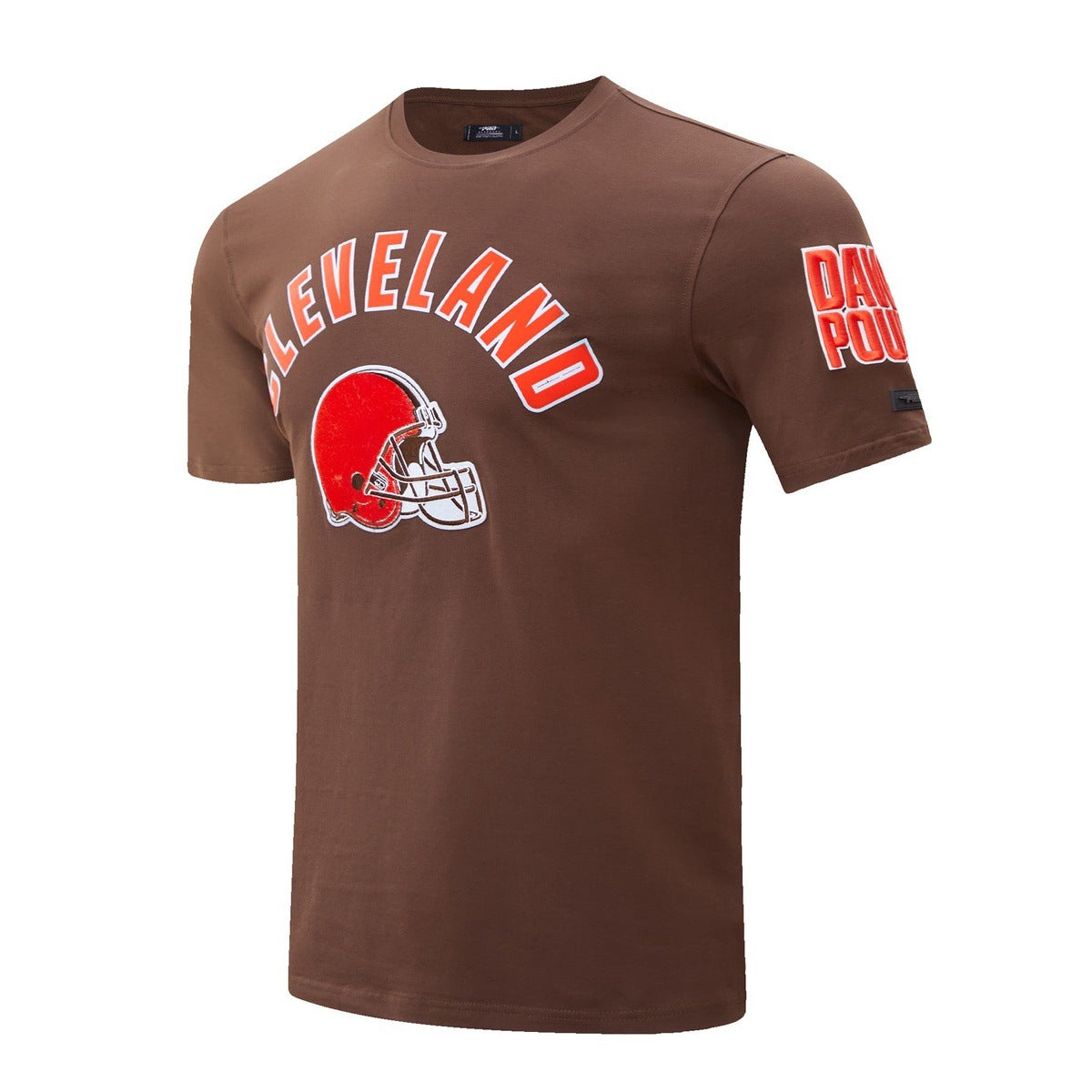 NFL CLEVELAND BROWNS CLASSIC BRISTLE MEN'S TEE (BROWN)