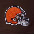 NFL CLEVELAND BROWNS CLASSIC MESH MEN'S SJ STRIPED TEE (BROWN)