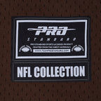 NFL CLEVELAND BROWNS CLASSIC MESH CHEMISE BOUTONNÉE (BRUN)