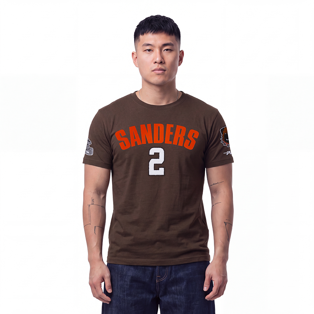 NFL CLEVELAND BROWNS CLASSIC PNN MEN'S SHIRT (BROWN)