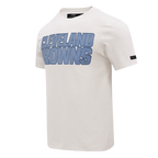 NFL CLEVELAND BROWNS VARSITY BLUES T-SHIRT EN JERSEY SIMPLE POUR HOMME (LIN)