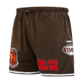NFL CLEVELAND BROWNS MESH MEN'S MESH BASKETBALL SHORT (BROWN)