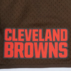 NFL CLEVELAND BROWNS MESH MEN'S MESH BASKETBALL SHORT (BROWN)