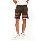 NFL CLEVELAND BROWNS MESH MEN'S MESH BASKETBALL SHORT (BROWN)