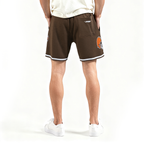 NFL CLEVELAND BROWNS MESH MEN'S MESH BASKETBALL SHORT (BROWN)