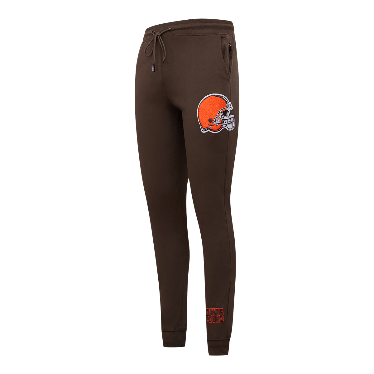 NFL CLEVELAND BROWNS CLASSIC CHENILLE MEN'S JOGGER (BROWN)