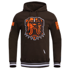 NFL CLEVELAND BROWNS CHANDAIL À CAPUCHON MASHUP CÔTELÉ POUR HOMME (BRUN)