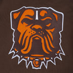 NFL CLEVELAND BROWNS CHANDAIL À CAPUCHON MASHUP CÔTELÉ POUR HOMME (BRUN)