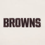 NFL CLEVELAND BROWNS WINGSPAN MEN'S SWEATSHIRT (EGGSHELL)