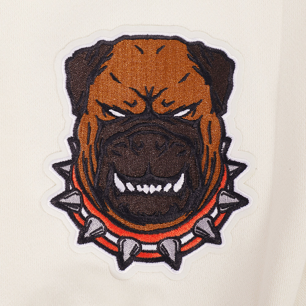 NFL CLEVELAND BROWNS WINGSPAN MEN'S SWEATSHIRT (EGGSHELL)