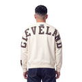 NFL CLEVELAND BROWNS WINGSPAN MEN'S SWEATSHIRT (EGGSHELL)