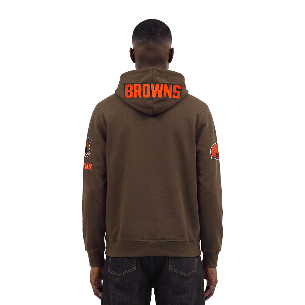 NFL CLEVELAND BROWNS CLASSIC PNN MEN'S SWEATSHIRT (BROWN)
