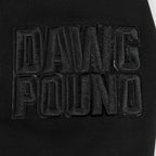 NFL CLEVELAND BROWNS TRIPLE BLACK CHANDAIL À CAPUCHON À GLISSIÈRE LOGO POUR HOMME (TRIPLE NOIR)