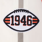 NFL CLEVELAND BROWNS PRO GAME DAY RETRO JACKET (EGGSHELL/TAUPE/EGGSHELL)