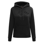 NFL CLEVELAND BROWNS TRIPLE BLACK WOMEN'S FLC PO HOODIE (TRIPLE BLACK WOMEN'S)