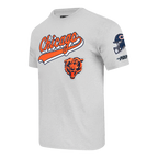 NFL CHICAGO BEARS SCRIPT TAIL MEN'S SJ TEE (HEATHER GREY)