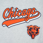 NFL CHICAGO BEARS SCRIPT TAIL MEN'S SJ TEE (HEATHER GREY)