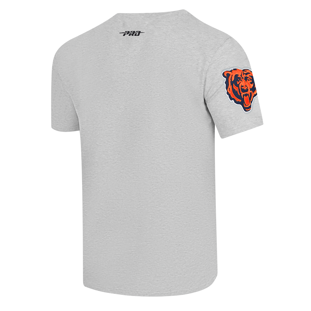 NFL CHICAGO BEARS SCRIPT TAIL MEN'S SJ TEE (HEATHER GREY)