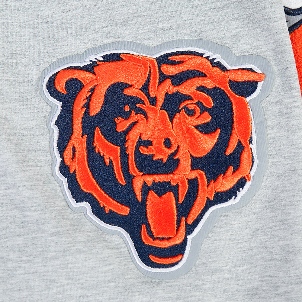 NFL CHICAGO BEARS SCRIPT TAIL MEN'S SJ TEE (HEATHER GREY)