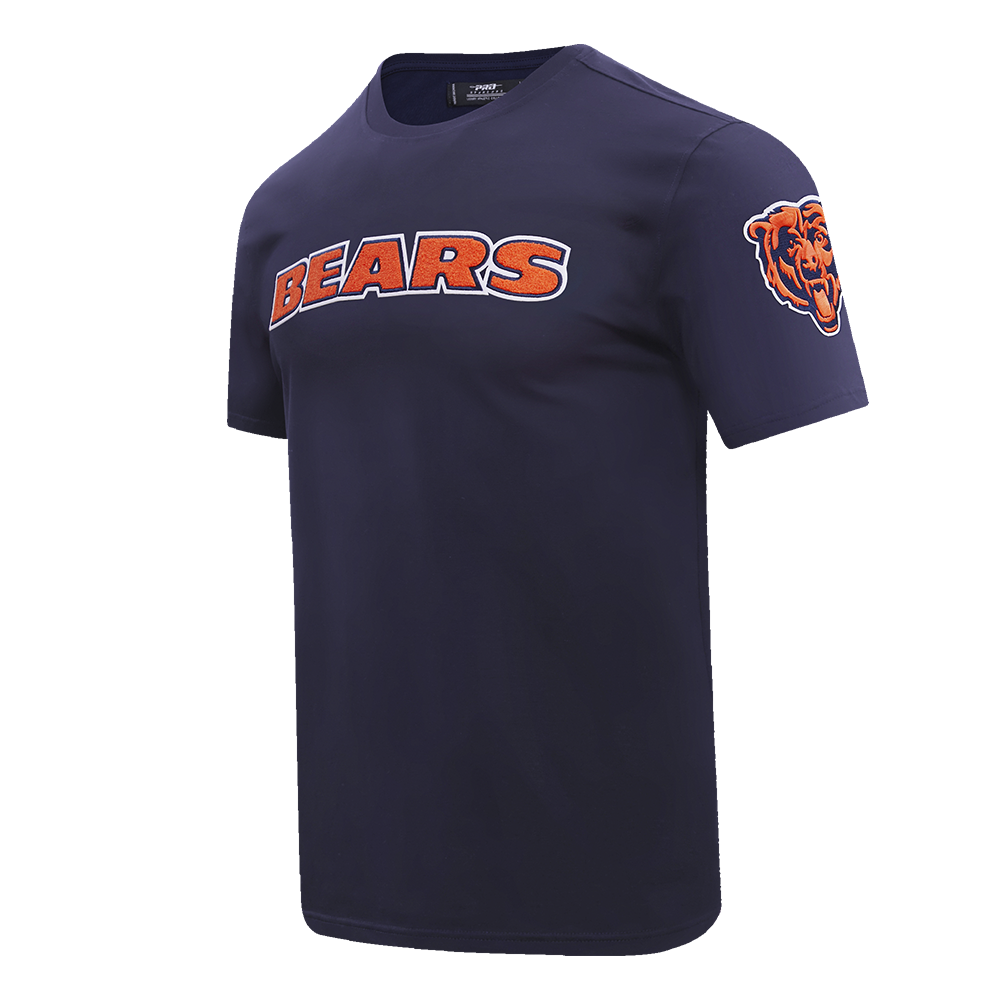 NFL CHICAGO BEARS CLASSIC CHENILLE T-SHIRT POUR HOMME (MARINE MINUIT)