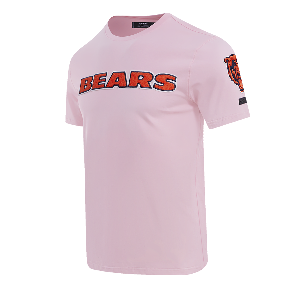 NFL CHICAGO BEARS CLASSIC CHENILLE MEN'S TEE (PINK)