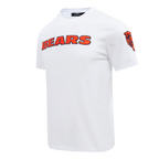 NFL CHICAGO BEARS CLASSIC CHENILLE MEN'S TEE (WHITE)