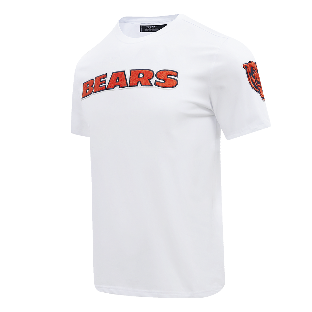 NFL CHICAGO BEARS CLASSIC CHENILLE MEN'S TEE (WHITE)