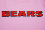 NFL CHICAGO BEARS CLASSIC CHENILLE T-SHIRT POUR HOMME (ROSE)