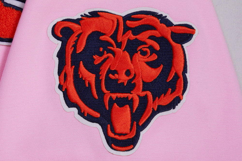 NFL CHICAGO BEARS CLASSIC CHENILLE T-SHIRT POUR HOMME (ROSE)
