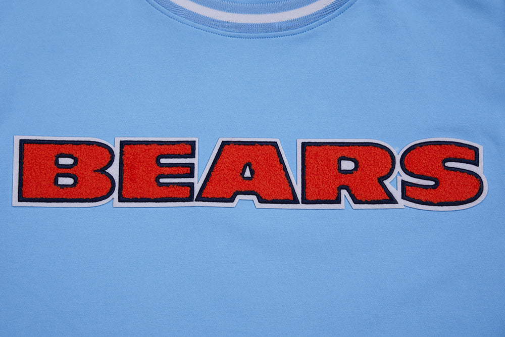 NFL CHICAGO BEARS CLASSIC CHENILLE MEN'S TEE (UNIVERSITY BLUE)