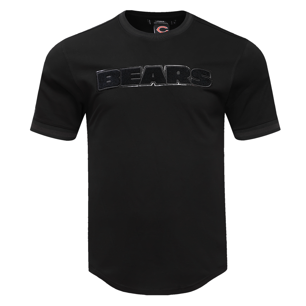 NFL CHICAGO BEARS TRIPLE BLACK MEN'S TEE (TRIPLE BLACK)