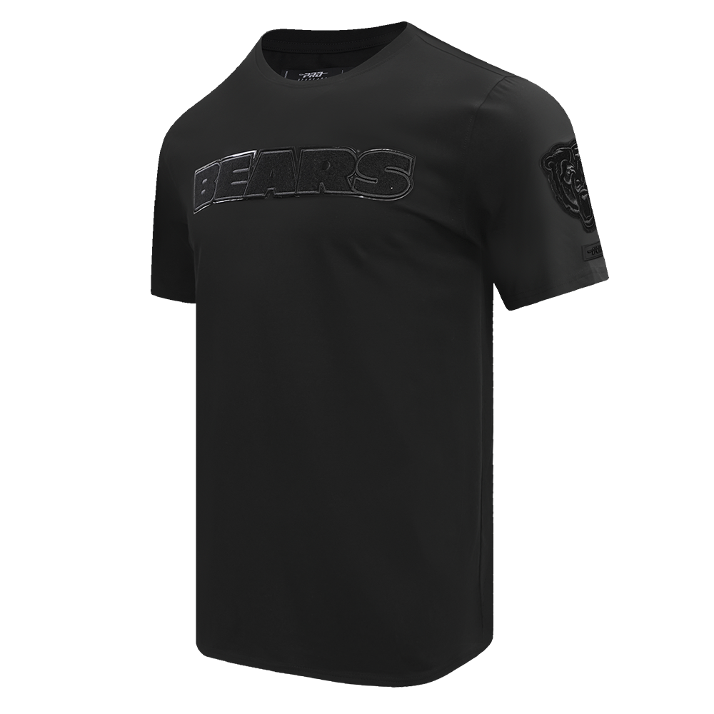 NFL CHICAGO BEARS TRIPLE BLACK T-SHIRT POUR HOMME (TRIPLE NOIR)