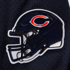 NFL CHICAGO BEARS CLASSIC CHEMISE BOUTONNÉE EN FILET POUR HOMME (MARINE MINUIT/ORANGE)