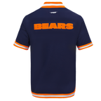 NFL CHICAGO BEARS CLASSIC BLOUSON D'ÉCHAUFFEMENT POUR HOMME (MARINE MINUIT/ORANGE)