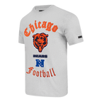 NFL CHICAGO BEARS OLD ENGLISH MEN'S SJ TEE (HEATHER GREY)