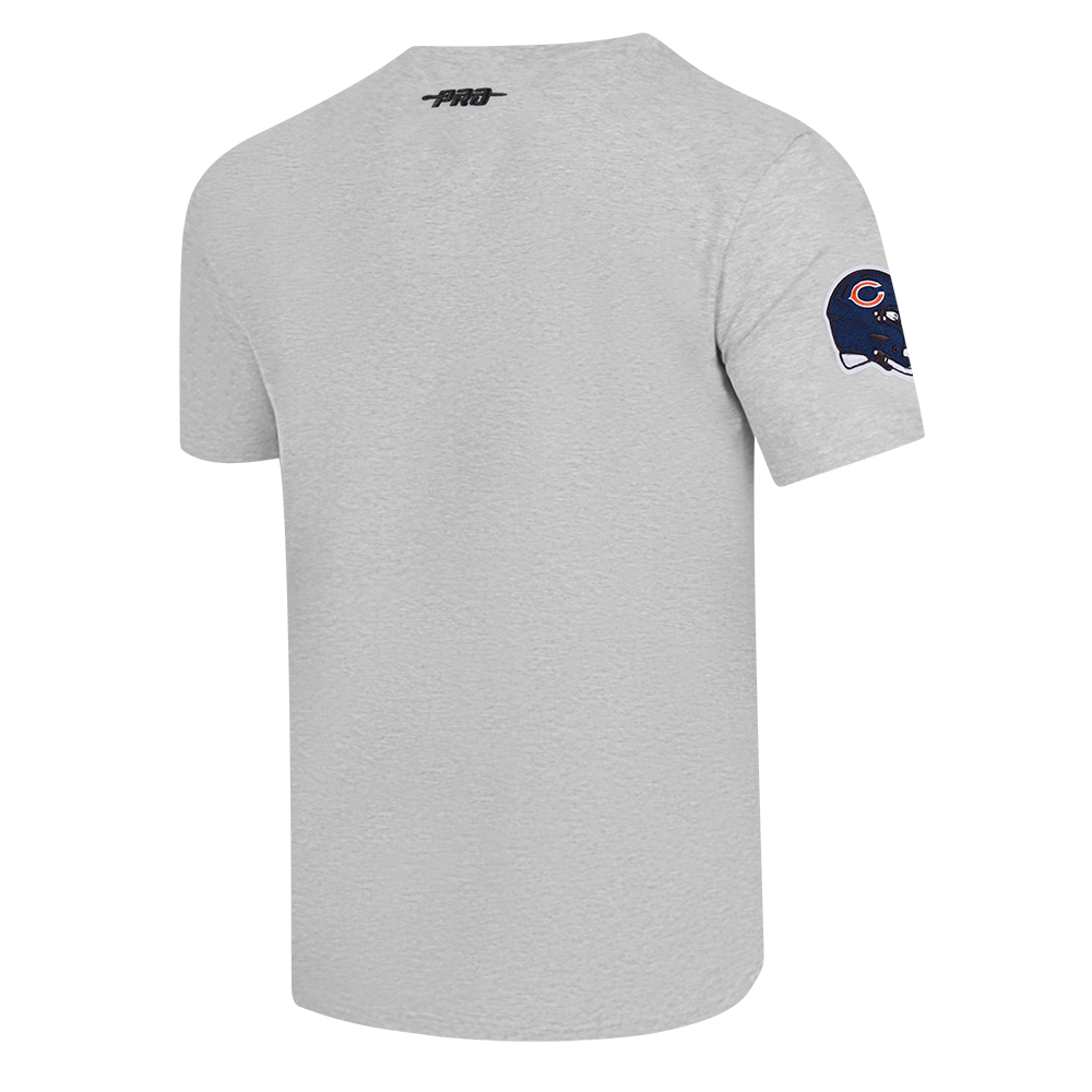 NFL CHICAGO BEARS OLD ENGLISH MEN'S SJ TEE (HEATHER GREY)