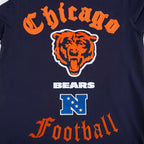 NFL CHICAGO BEARS OLD ENGLISH MEN'S SJ TEE (MIDNIGHT NAVY)