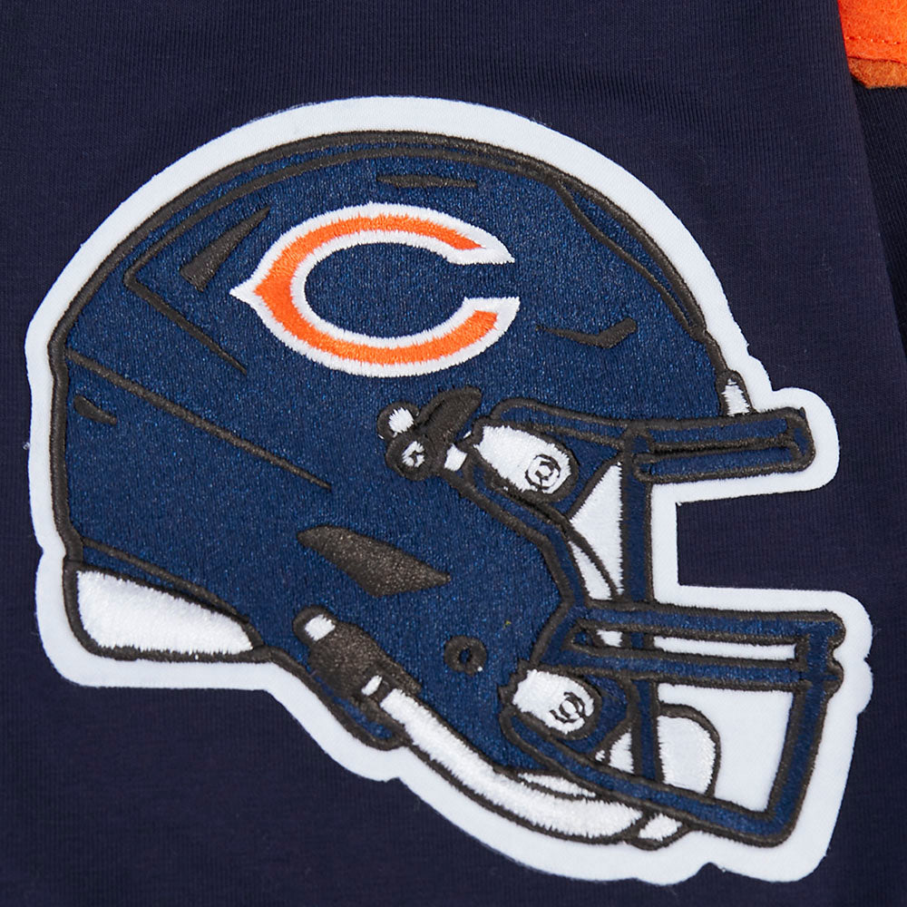 NFL CHICAGO BEARS OLD ENGLISH MEN'S SJ TEE (MIDNIGHT NAVY)