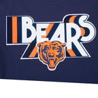 NFL CHICAGO BEARS RETRO ELEVATION T-SHIRT EN JERSEY SIMPLE POUR HOMME (MARINE MINUIT)