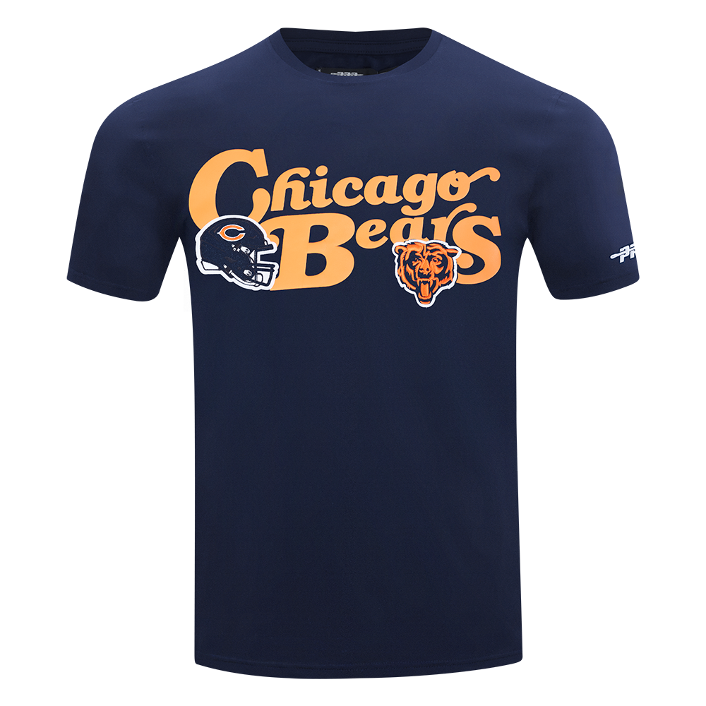 NFL CHICAGO BEARS SOUVENIR MEN'S SINGLE JERSEY TEE (MIDNIGHT NAVY)