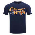 NFL CHICAGO BEARS SOUVENIR MEN'S SINGLE JERSEY TEE (MIDNIGHT NAVY)